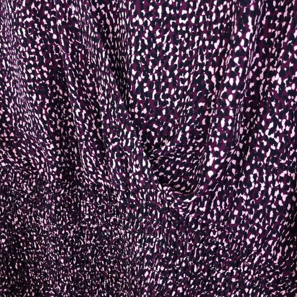 Parker Matilda Funfetti Silk Smocked Surplice Top NWT - Picture 6 of 14